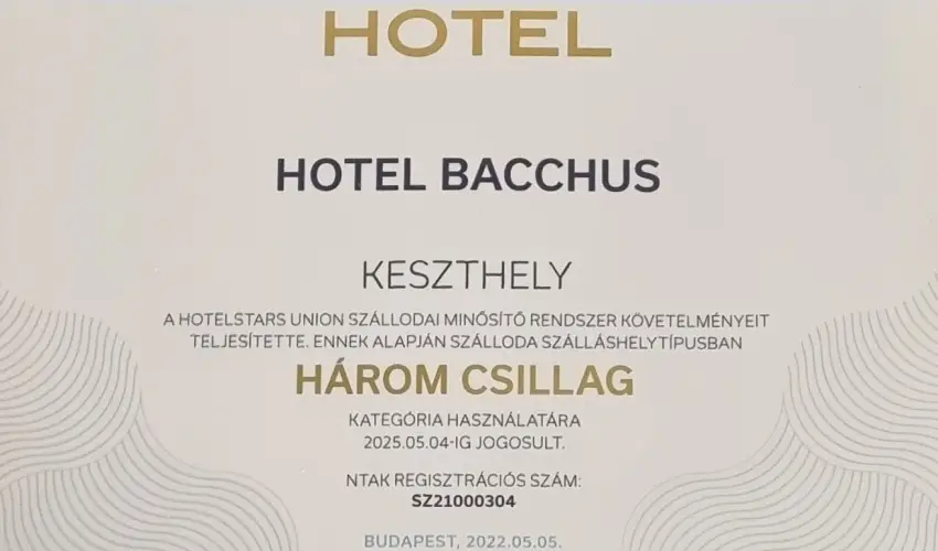 Hotel Bacchus Keszthely