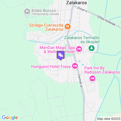 Mese Panzió a térképen