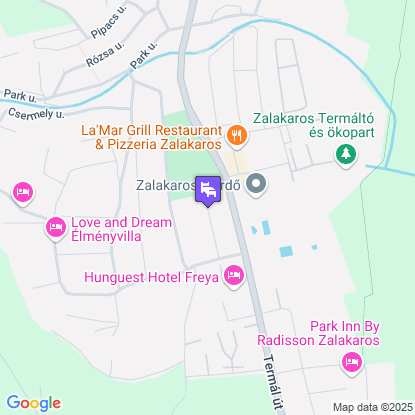 Hotel Aphrodite a térképen