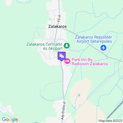 Hotel Forrás Zalakaros a térképen