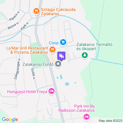 MenDan Magic Spa & Wellness Hotel a térképen