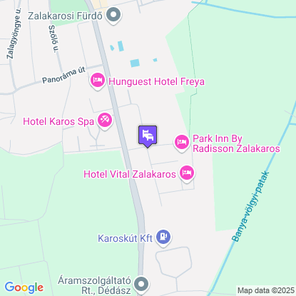 Park Inn by Radisson Zalakaros Resort & Spa a térképen