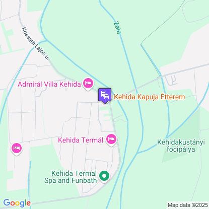 Szerencsemák Panzió a térképen